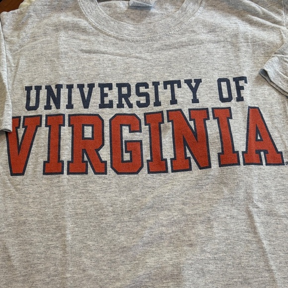Jerzees & The Cotton Exchange Gray University of Virginia Tee Shirts Set of 2 Sm - Picture 2 of 16